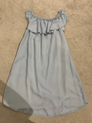 Ladies Label Of Graded Goods (HM)  Blue Off Shoulder Dress Size 44 (16) • $7.46