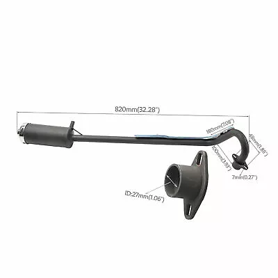 28mm Exhaust Muffler Pipe For 50CC-150CC ATV Pit Dirt Bike SDG SSR CRF50 Atomik  • $55.79