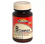 Sundown Naturals B Complex Vitamin Supplement 100 Tablets EXP:07/2026 • $10.95