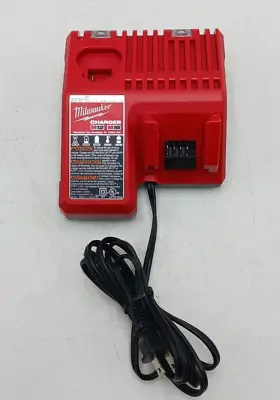 Milwaukee 48-59-1812 120V Corded M12 / M18 Battery Charger - Red • $19.99