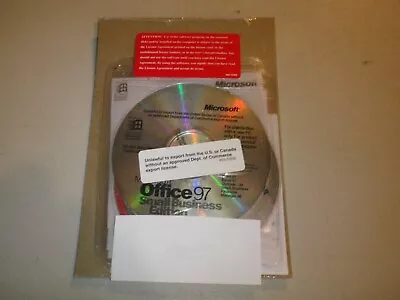 Office 97 Small Business OEM Version. New. With Word 97 & Excel 97 New Sealed • $36.21