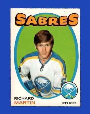 1971-72 O-Pee-Chee Set-Break #161 Richard Martin EX-EXMINT *GMCARDS* • $0.79