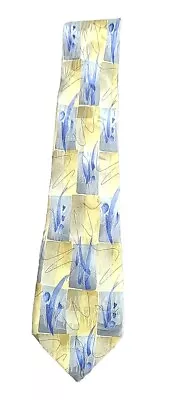 VTG J Garcia Collection 100% Mens Silk Tie 60  Wetlands I Collection Thirty 1996 • $13.89