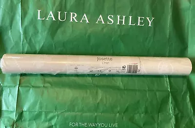 1 Roll Classic Laura Ashley Josette Linen Wallpaper  W080614-A/1 Free Postage • £23