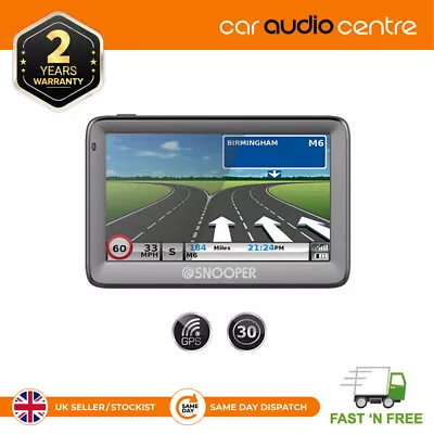 Snooper Truckmate S5100 5  Touch Screen HGV Truck Lorry GPS Sat Nav UK & EU Maps • £249.95