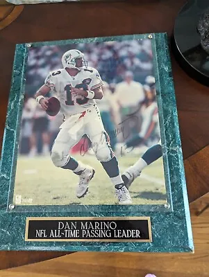Dan Marino Signed 8x10 Photo Mounted Memories Autographed Picture Framed 23 X10. • $32.99