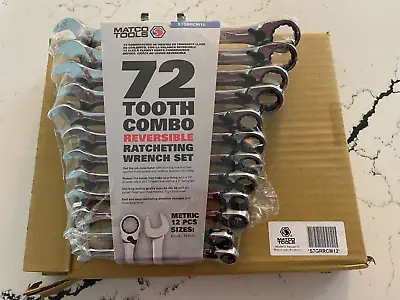 New Matco 12 Pc 72 Tooth 12. Metric Reversible Combo Ratcheting Wrench Set • $122.50