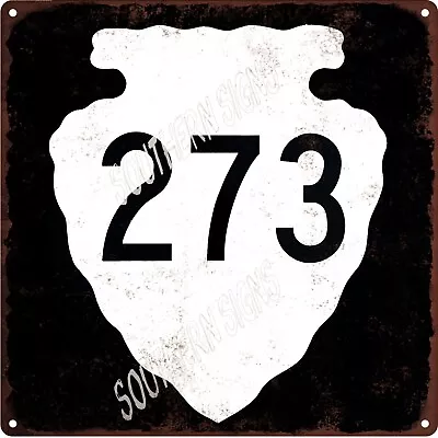 Montana State Secondary 273 Arrowhead Route Highway Road Metal Sign 12x12 SS257 • $21.95