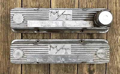 Vintage Chevrolet M/t Mickey Thompson Valve Covers Pair Chevy • $125