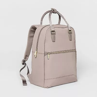 Commuter 16  Backpack Taupe - Open Story • $25.99