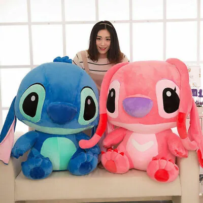 35Cm New Giant Cute Disney Blue Lilo Stitch Stuffed Animal Plush Toy Doll Gift • $27.49