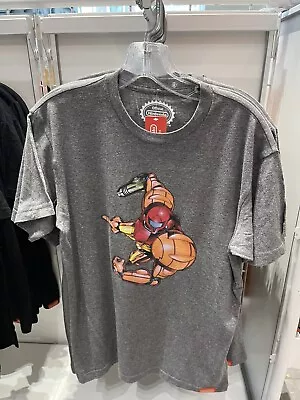 Nintendo Super Metroid Samus Attack Pose T-Shirt Nintendo World NY Peach Mario • $59.99