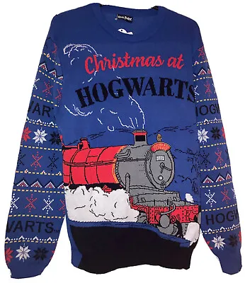 $35.67 • Buy Mens George Harry Potter Hogwarts Christmas Xmas Jumper Sweater Xl Bnwt Gift
