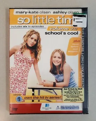 Mary-Kate  Ashley Olsen - So Little Time Vol. 1: Schools Cool (DVD 2002) NEW • $19.99