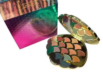 Tarte Be A Mermaid & Make Waves Eyeshadow Palette Matte Metallic Limited Edition • $35.95