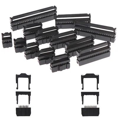 10Pcs 6/8/10/12/14-50Pin IDC Socket Plug Ribbon Cable Connector 2.54mm Pitc BH • $3