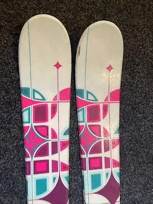 K2 Super Sweet Skis Without Bindings - 130cm Pink White Diamond Stars • $89.98
