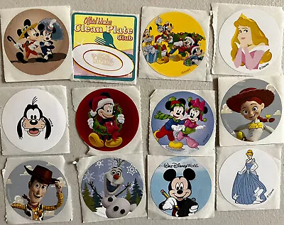 12- NEW - Walt Disney World Assorted  STICKERS  MICKEY MOUSE AS SHOWN  DVC  +++ • $9.99