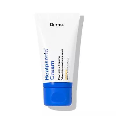 Dermz Healpsorin Cream 50ml For Psoriasis Eczema Rosacea And Dermatitis UK • £14.99