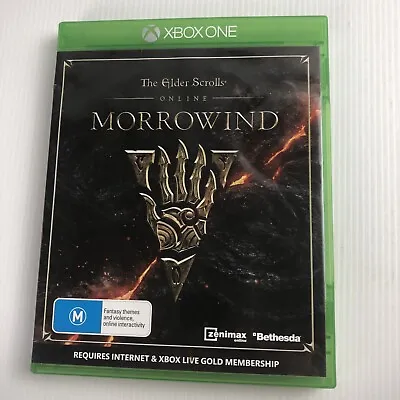 The Elder Scrolls Online Morrowind Xbox One Game USED Free Post • $8.95