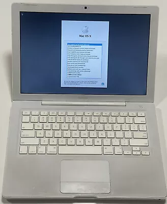 Apple MacBook A1181 13 Inch Laptop - AS-IS WORKS Factory Reset • $65