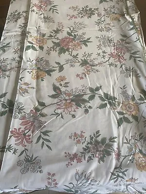 Dorma V&A Single Duvet Cover & Pillowcase Reversible Cottage Flower Print • £15