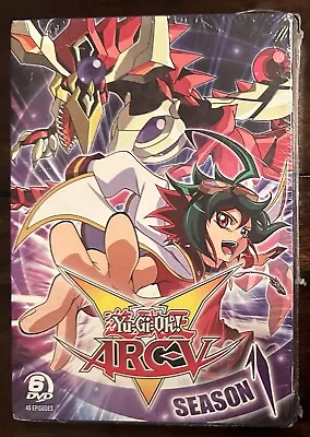 YU-GI-OH ARC V TV SERIES THE COMPLETE SEASON 1 New Sealed 6 DVD Set 49 Episodes • $7.95