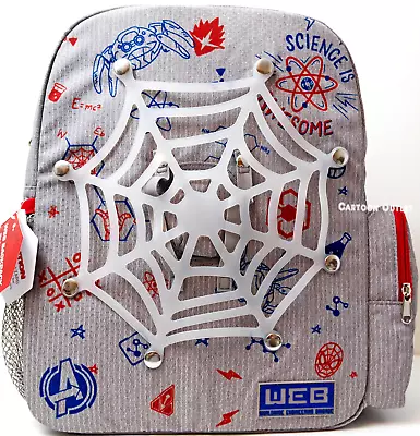 Disney Parks Avengers Campus Spiderman Web Spider-Bot Large 16  Backpack Bag New • $29.70
