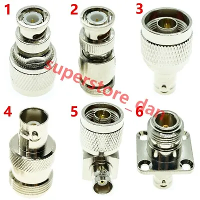 N Type Male Jack To BNC Female Plug RF Coaxial Adapter Connector Adapter Kit • $1.79