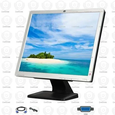 HP 19  Inch 5:4 1280x1024 60hz Desktop Computer PC LCD Monitor VGA With Cables • $44.99