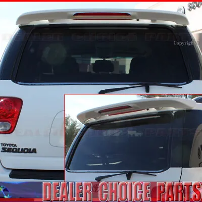 For 2001 2002 2003 04-2007 Toyota Sequoia Factory Style Spoiler W/LED UNPAINTED • $88.71