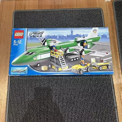 Lego 7734 City Airport Cargo Plane New In Box. • $600