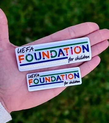 UEFA Foundation UCL Football Shirt Patch Badge Set Arm Sleeve 2021-24 UK Stock • £3.99