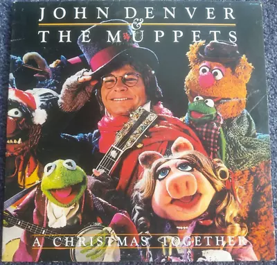 John Denver & The Muppets ~ A Christmas Together ~ Lp Gatefold 1979 ~ Vg+/vg • $8