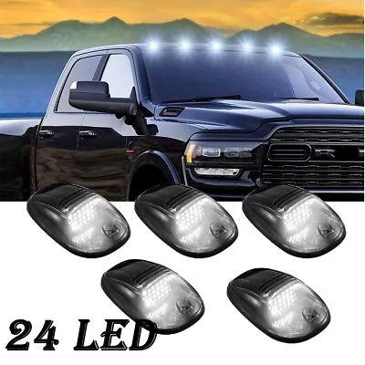 White Cab Roof Marker Lights For 03-18 Dodge Ram 1500 2500 3500 Top Running Lamp • $37.99