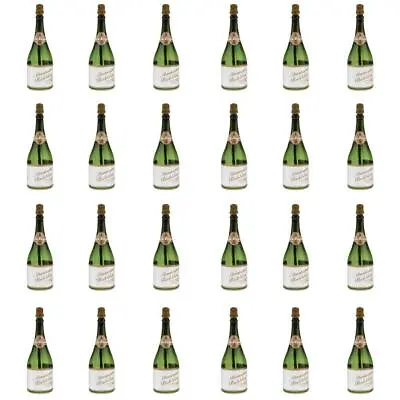 24Pcs  Champagne Bubbles Bottle Wedding Party Favors Reception New Years • £12.44