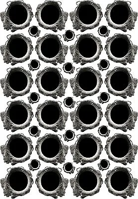 $9.95 • Buy ProSticker 828 (One Sheet) Bullet Hole Decals Stickers Metal Illusions 