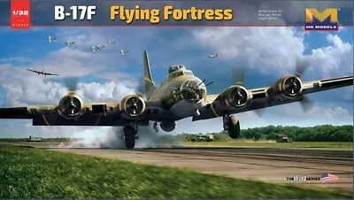 Big B-17F Flying Fortress Model Kit. 1:32 Size.  3 Foot Wingspan. Trusted Seller • $695