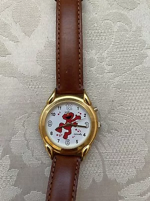 Vintage Sesame Street Fantasma Jim Henson ELMO Watch • $25