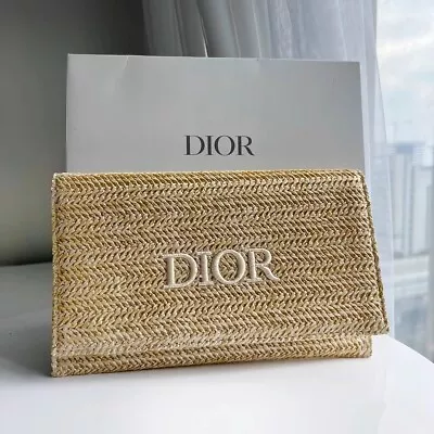 Christian Dior VIP Gift 2023 Summer Novelty Cosmetic Clutch Pouch Bag Handbag • $49