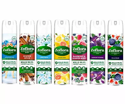 Zoflora Surface Disinfectant Mist Spray 300ml All Fragrances Available  • £8.95