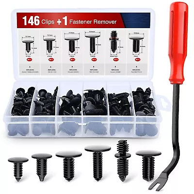 Nilight 146PCS Automotive Christmas Tree Clips Assortment Retainer Fastener Clip • $12.99