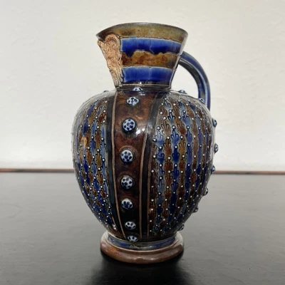 £40 • Buy Doulton Lambeth Stoneware Jug Possibly By Emily W. Wanye 1879