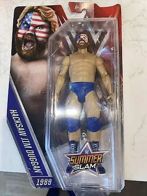 WWE Mattel Hacksaw Jim Duggan Basic Summerslam Heritage Action Figure • $49.69