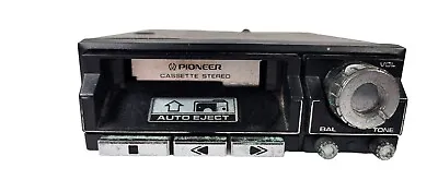 Vintage Pioneer Retro Cassette Car Stereo Player UNTESTED SCRATCHES PARTS REPAIR • $11.99