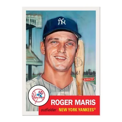 NY Yankees ROGER MARIS Living Set Card#559 Facsimile Auto On Back • $5.49