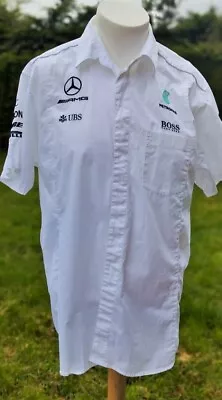 F1 Mercedes Benz AMG Petronas Short Sleeve Shirt Mens Size XS • £5