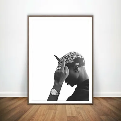 $62.55 • Buy Tupac Shakur Music Star Art Poster Print. Look Great Decor Above Vanity