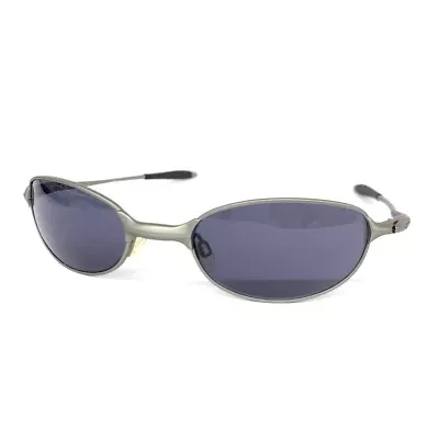 Oakley E-Wire 2.1 Sunglasses Silver Color Men'S Clothing Accessories Used • $252.51