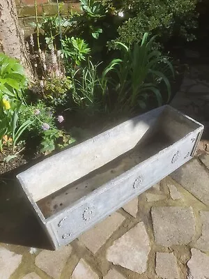 Vintage Antique Lead Garden Planter • £650